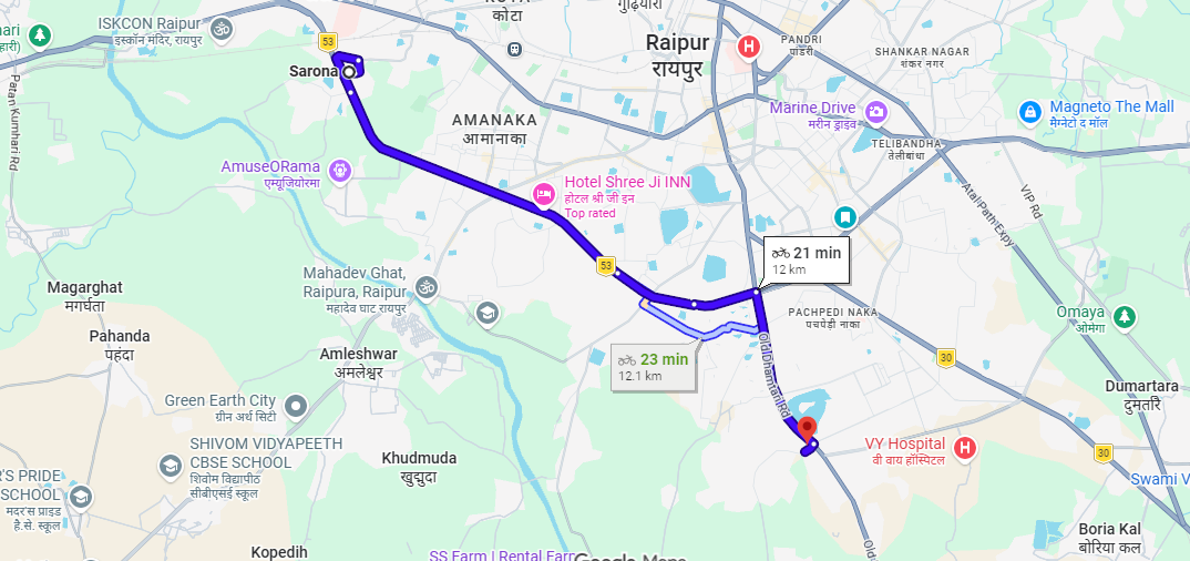 SEJBAHAR TO SARONA 12KM